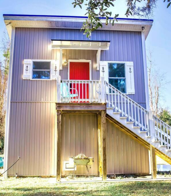 Secluded Tiny House By The Marsh With Hunting Island Beach Pass Frogmore ภายนอก รูปภาพ