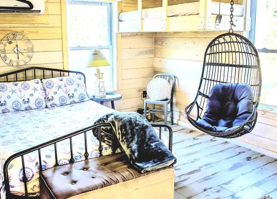 Secluded Tiny House By The Marsh With Hunting Island Beach Pass Frogmore ภายนอก รูปภาพ