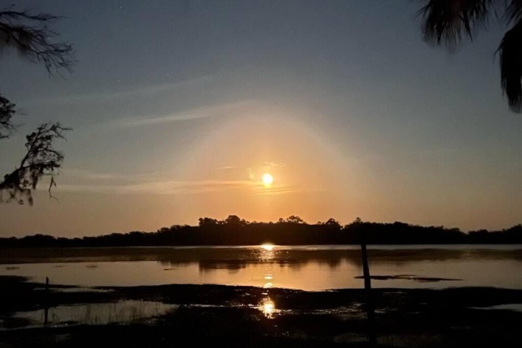 Secluded Tiny House By The Marsh With Hunting Island Beach Pass Frogmore ภายนอก รูปภาพ